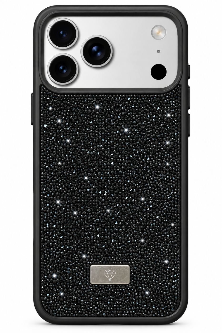 Estuche con Piedritas brillantes para el iPhone 17 Pro Max